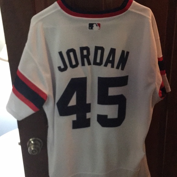 Chicago WhiteSox Michael Jordan Majestic Jersey - Picture 3 of 6